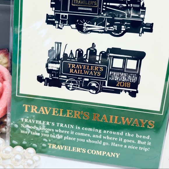 Traveler's Company Notebook Traveler Train 2018 - Picture 3 of 4
